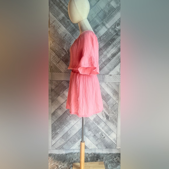 MICHAEL STARS NWOT KATELYN GAUZE DRESS - Picture 6 of 9